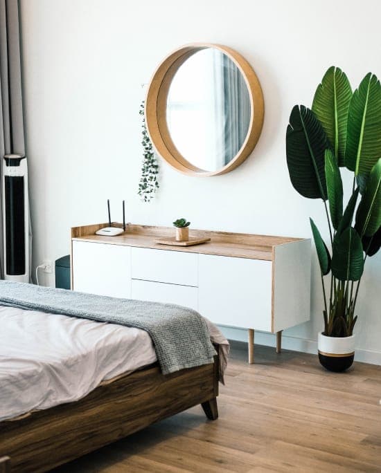 Cozy bedroom interior